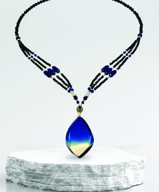 琥珀ネックレス AN-3403